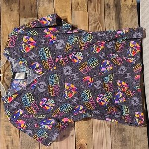 Star Wars Women's Scrub Top